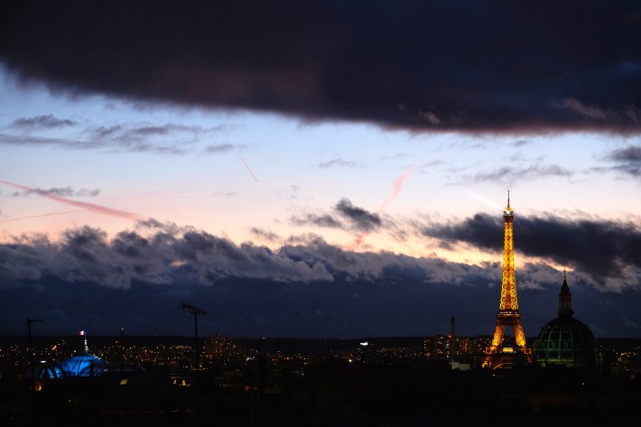 A trifecta on the Paris skyline